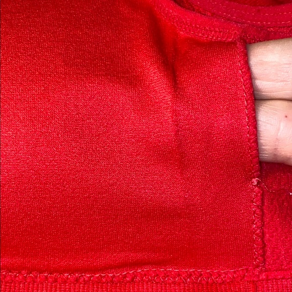 Small Jessica Simpson Sports Bra Stretchy Cropped Tank Top Remove Pads Metal Tag - Picture 7 of 14